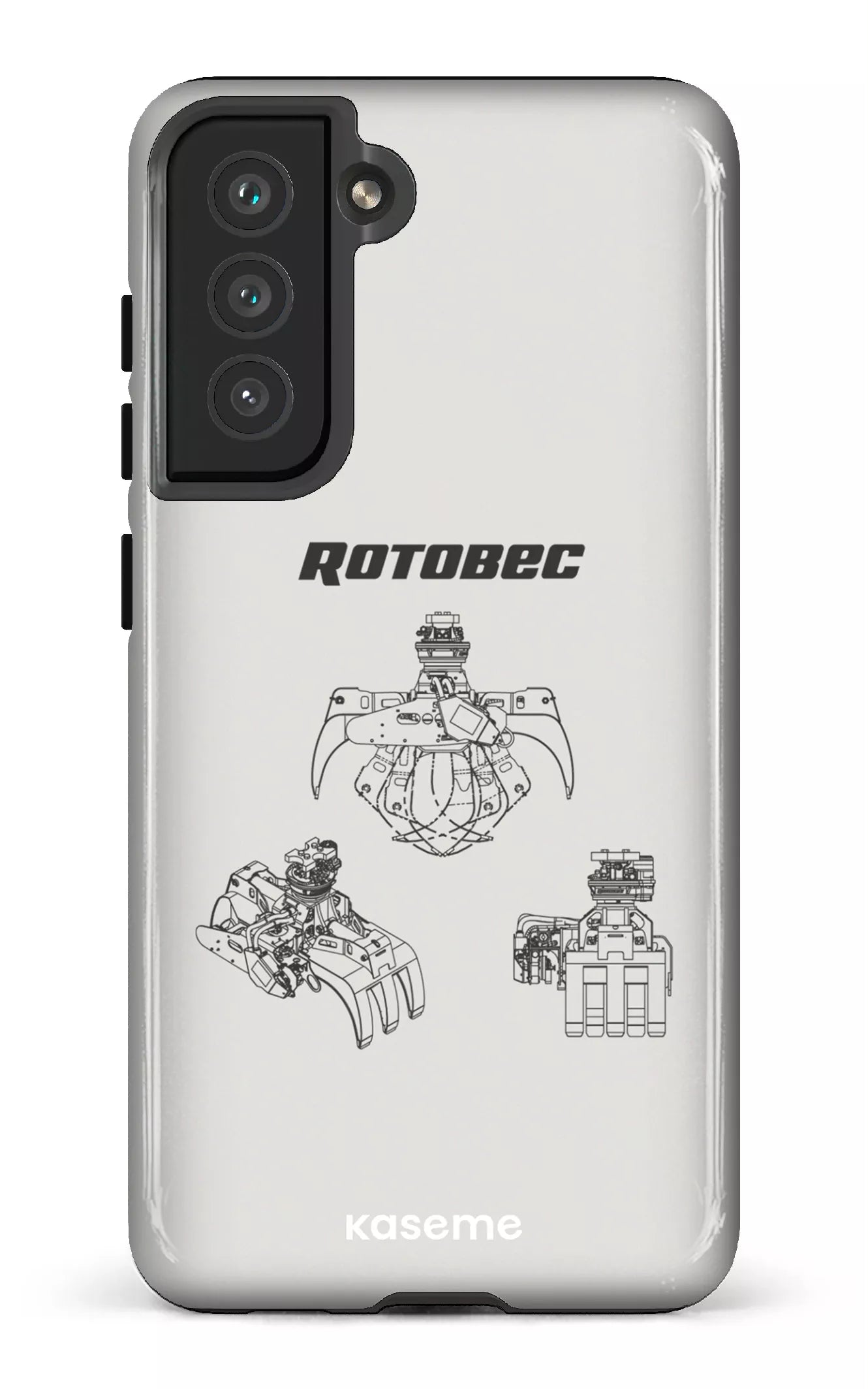 Galaxy S21 FE Tough Rotobec Gris -