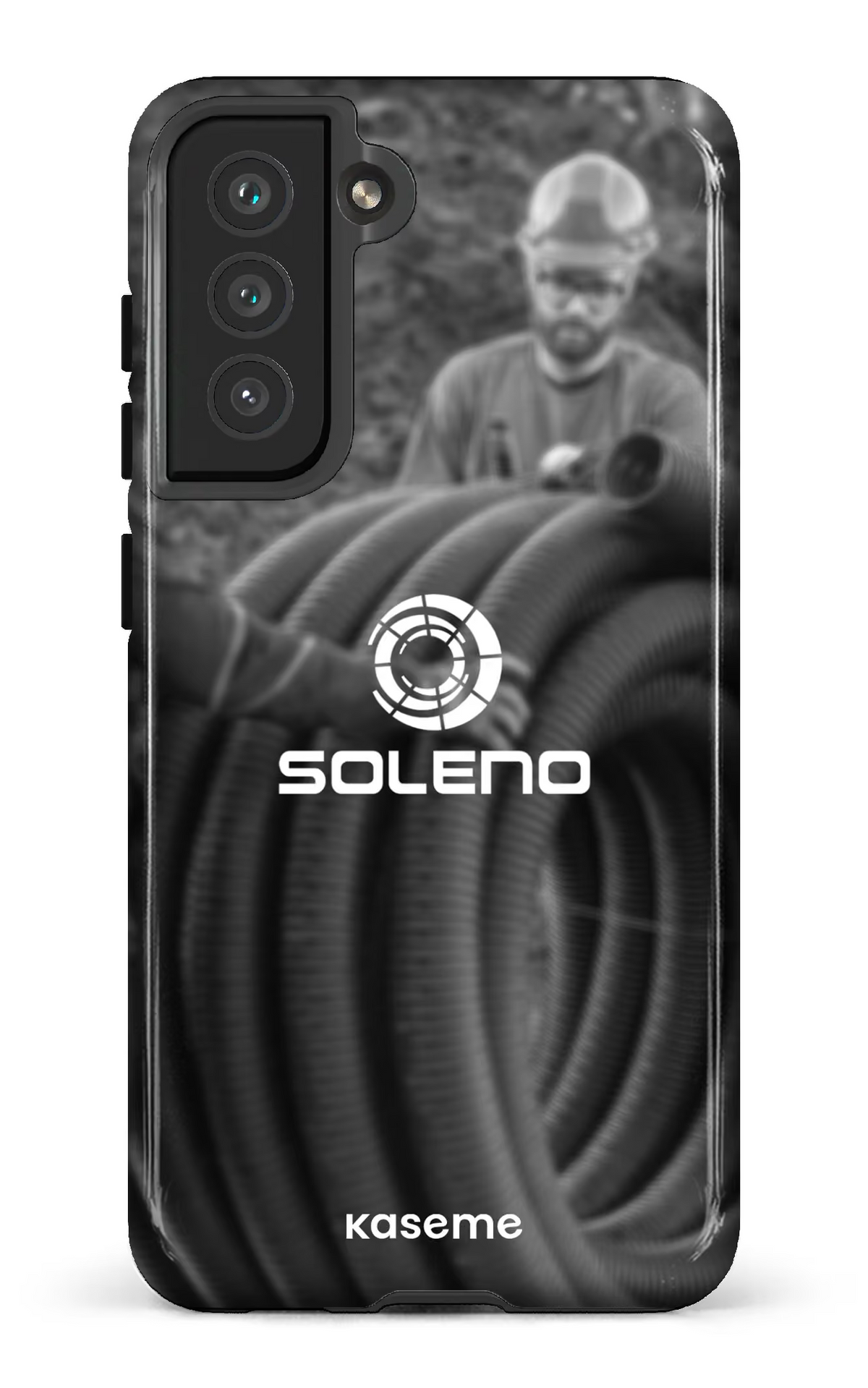 Galaxy S21 FE Tough Soleno tuyau N&B -