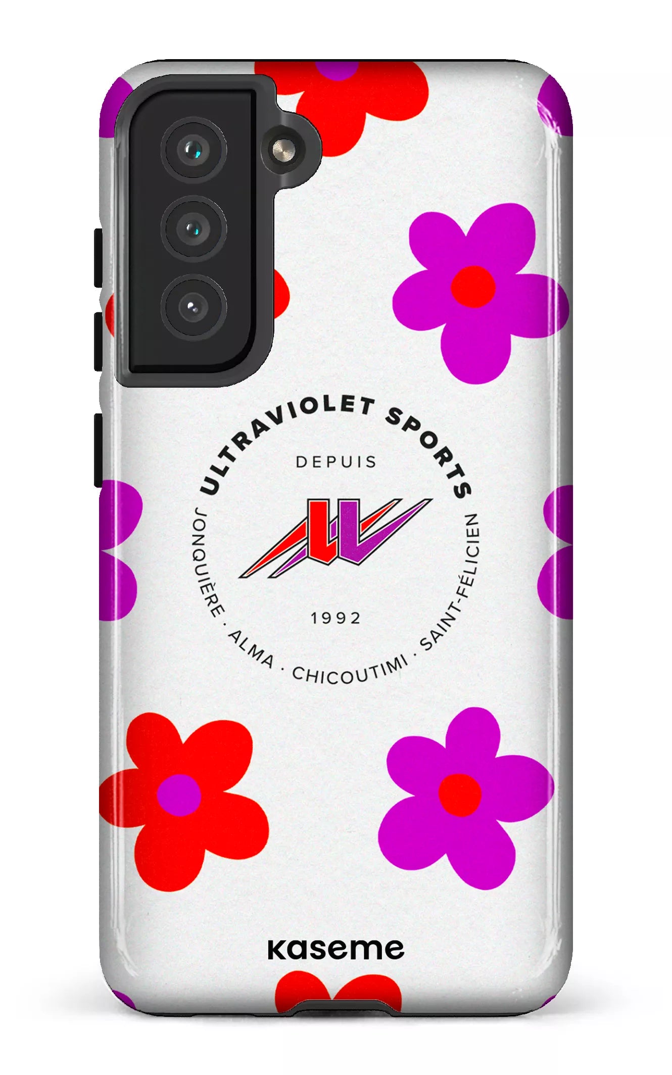 Galaxy S21 FE Tough UltraViolet Fleurs -