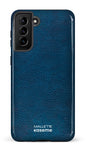Galaxy S21 Plus Tough Cuir Bleu x Mallette -