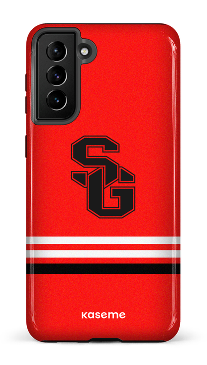 Galaxy S21 Plus Tough Dragons PSG Rouge -