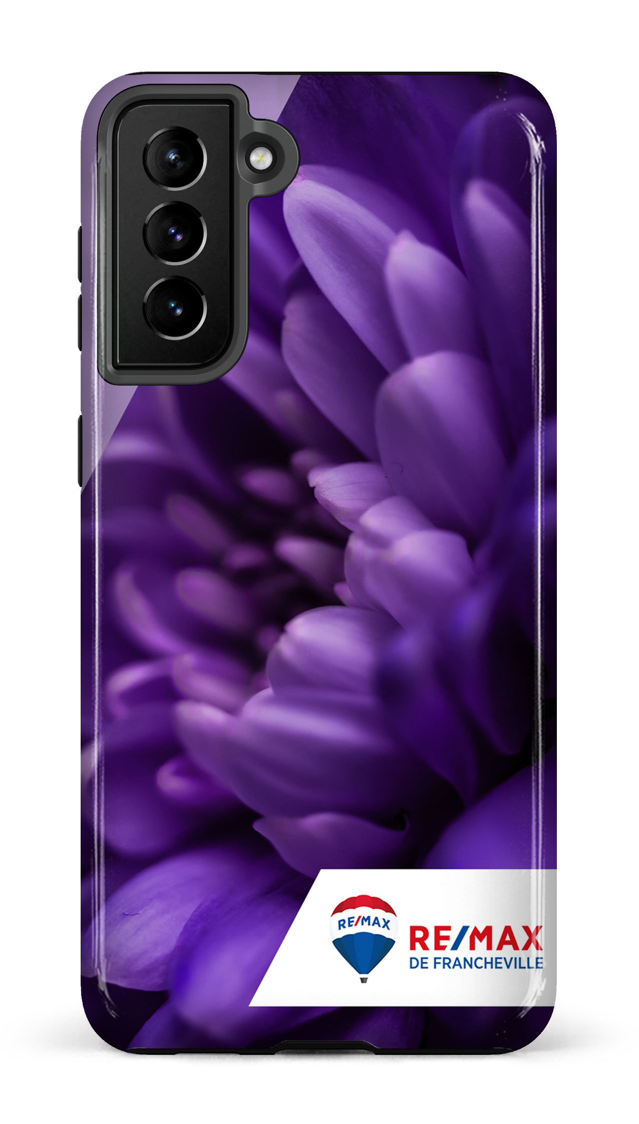 Galaxy S21 Plus Tough Fleur gros plan de Francheville -