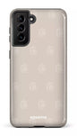 Galaxy S21 Plus Tough Flordeco motif grège -