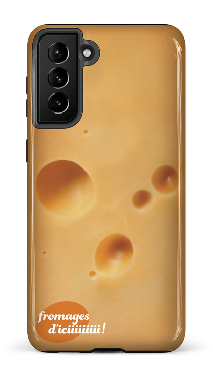 Galaxy S21 Plus Tough Fromage Suisse Logo -