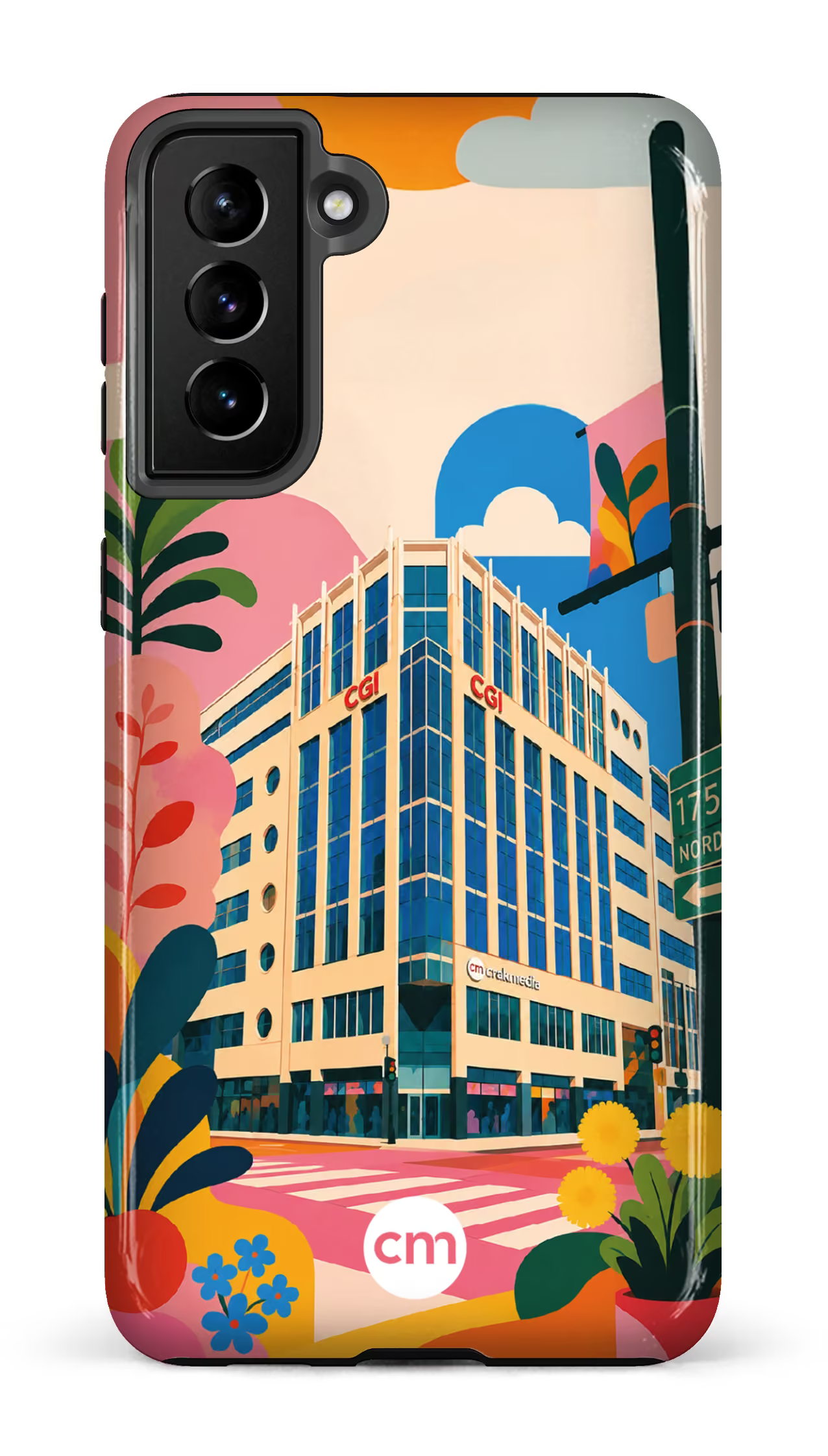 Galaxy S21 Plus Tough Funky Building Crakmedia -