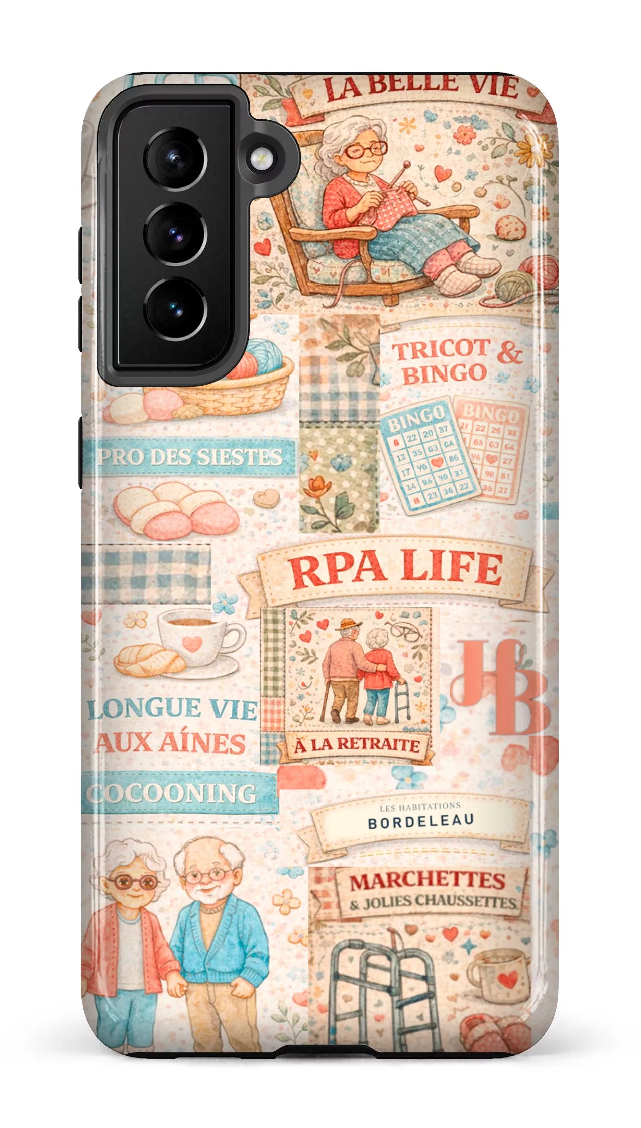 Galaxy S21 Plus Tough HB Courtepointe -