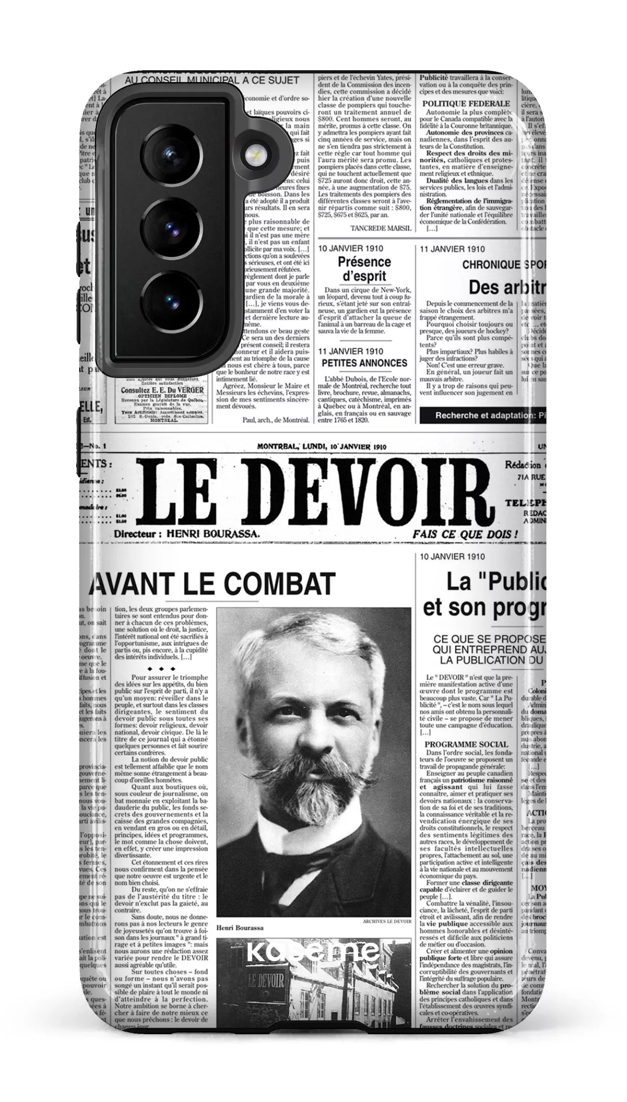 Galaxy S21 Plus Tough Le Devoir — Premier édito -