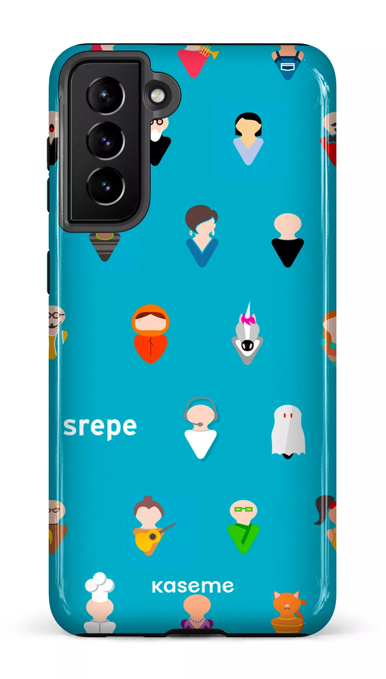 Galaxy S21 Plus Tough Personnages Turquoise -