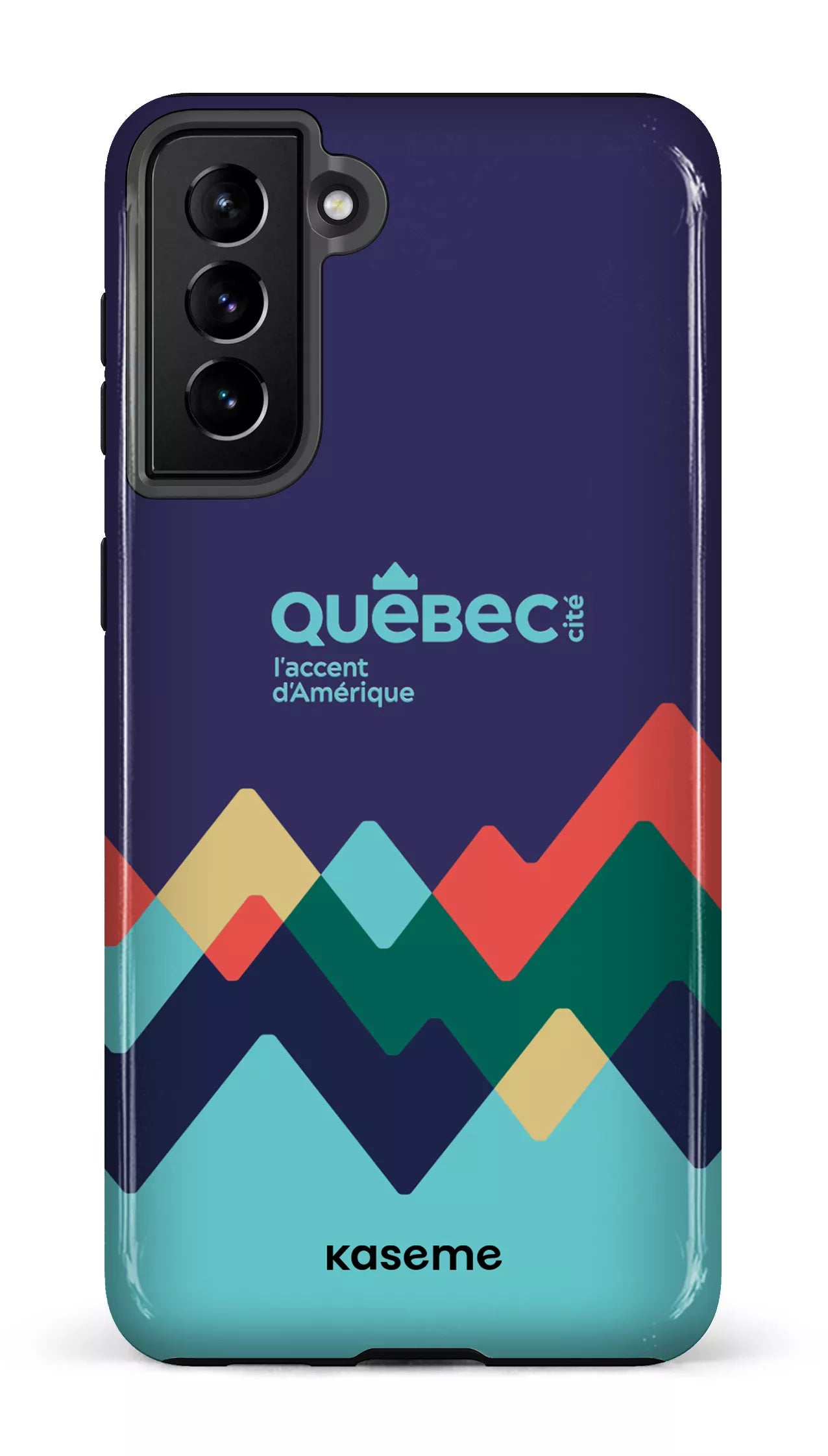 Galaxy S21 Plus Tough Québec cité, l'accent d'Amérique -