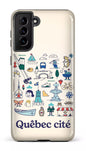 Galaxy S21 Plus Tough Québec illustré -