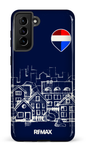 Galaxy S21 Plus Tough Remax Sketch Bleu -