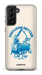 Galaxy S21 Plus Tough Rotobec Beige -