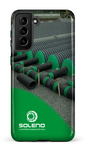 Galaxy S21 Plus Tough Soleno tuyaux vert x vague -