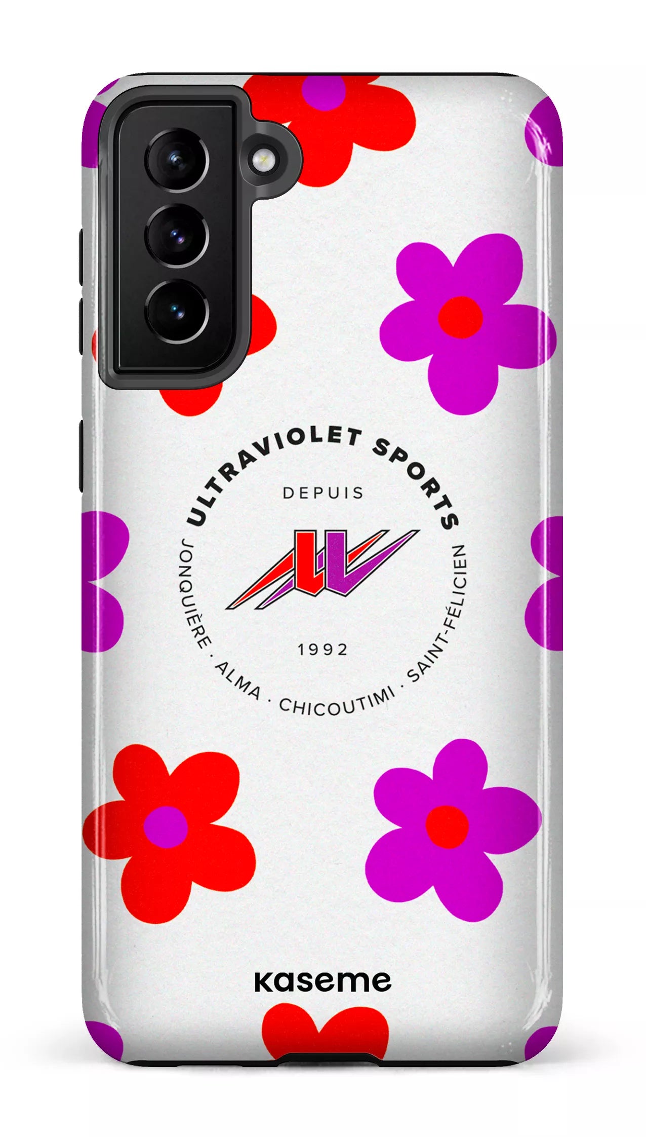 Galaxy S21 Plus Tough UltraViolet Fleurs -