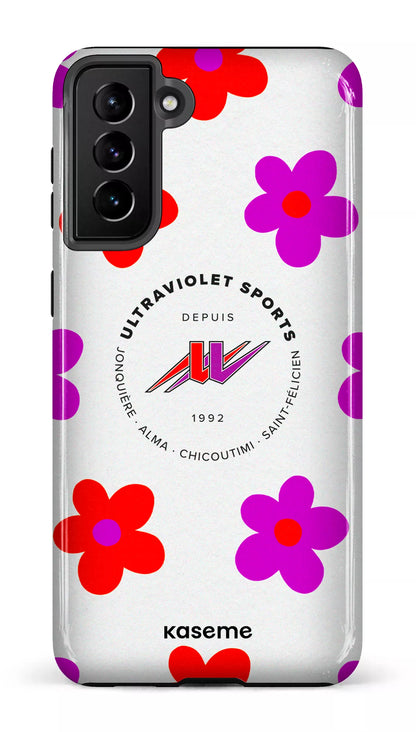 Galaxy S21 Plus Tough UltraViolet Fleurs -
