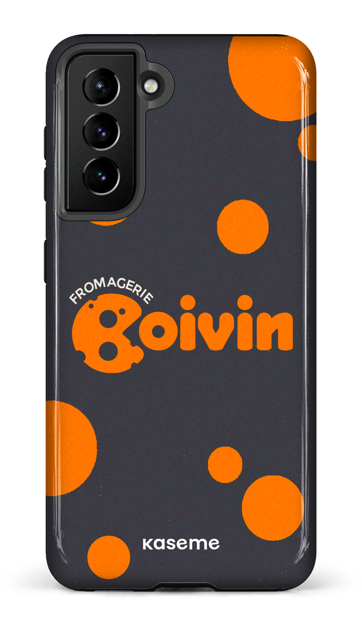 Galaxy S21 Tough Boivin Gris x Ronds -