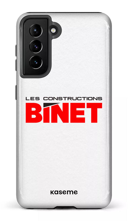 Galaxy S21 Tough Constructions Binet Blanc -
