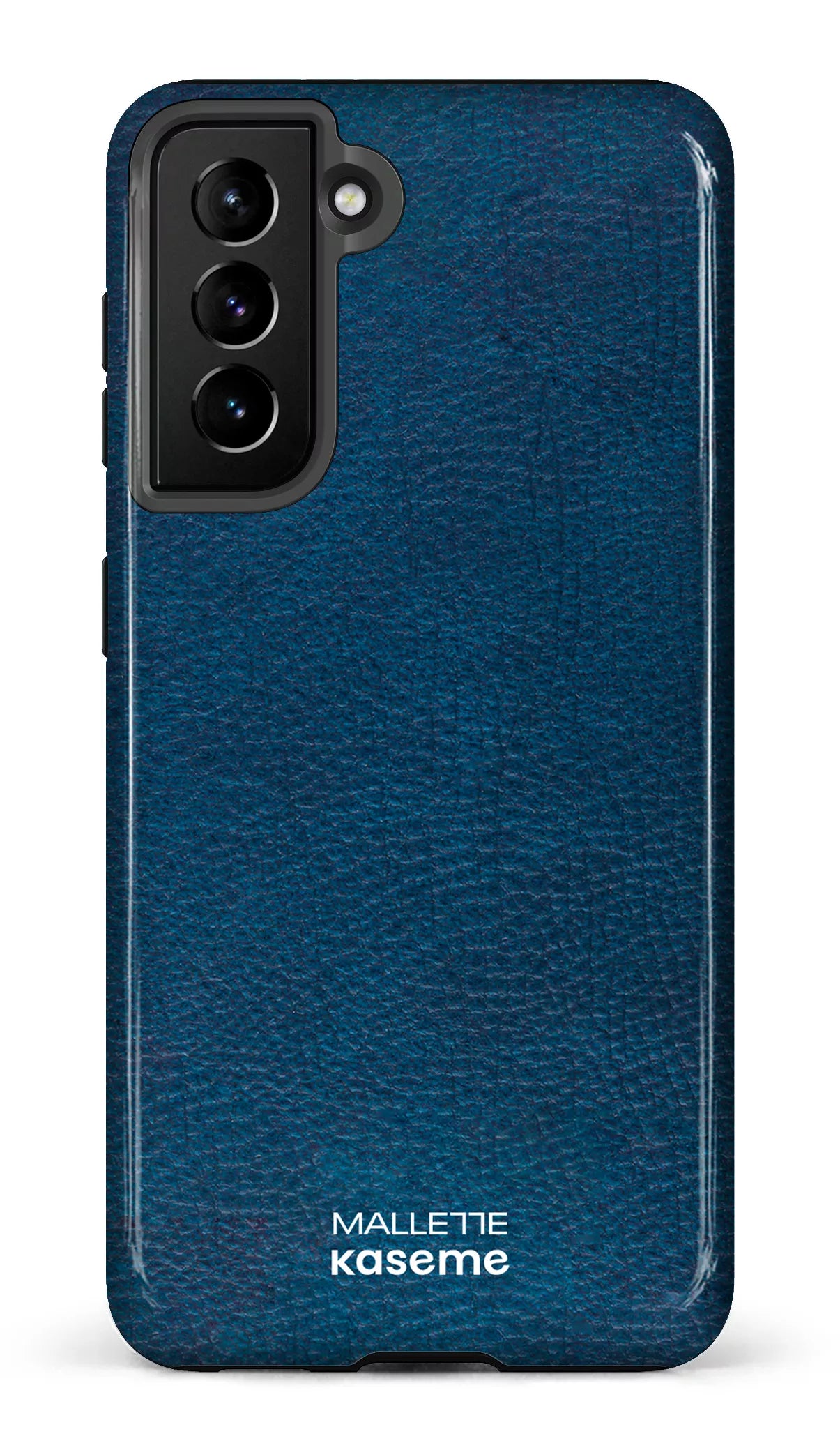 Galaxy S21 Tough Cuir Bleu x Mallette -