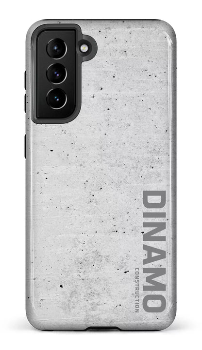 Galaxy S21 Tough Dinamo Gris x Logo Gris -