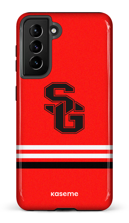 Galaxy S21 Tough Dragons PSG Rouge -