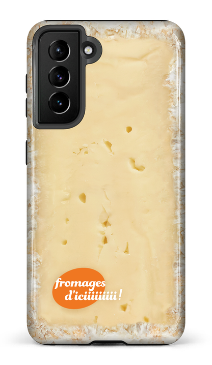 Galaxy S21 Tough Fromage Brie Logo -