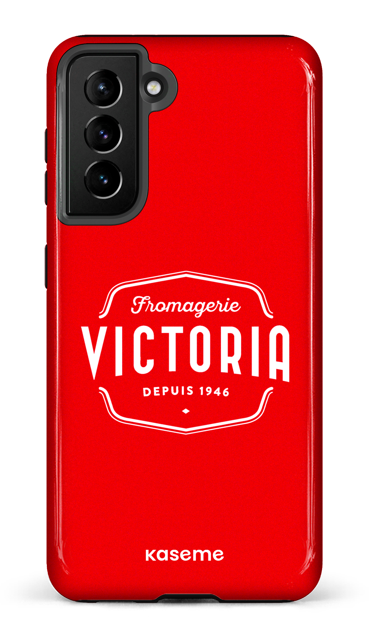 Galaxy S21 Tough Fromagerie Victoria Rouge -
