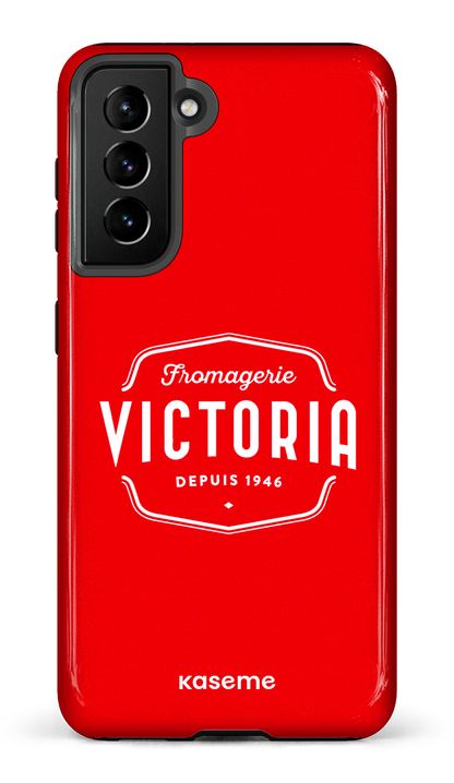 Galaxy S21 Tough Fromagerie Victoria Rouge -
