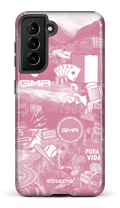 Galaxy S21 Tough GMR Collage Rose -