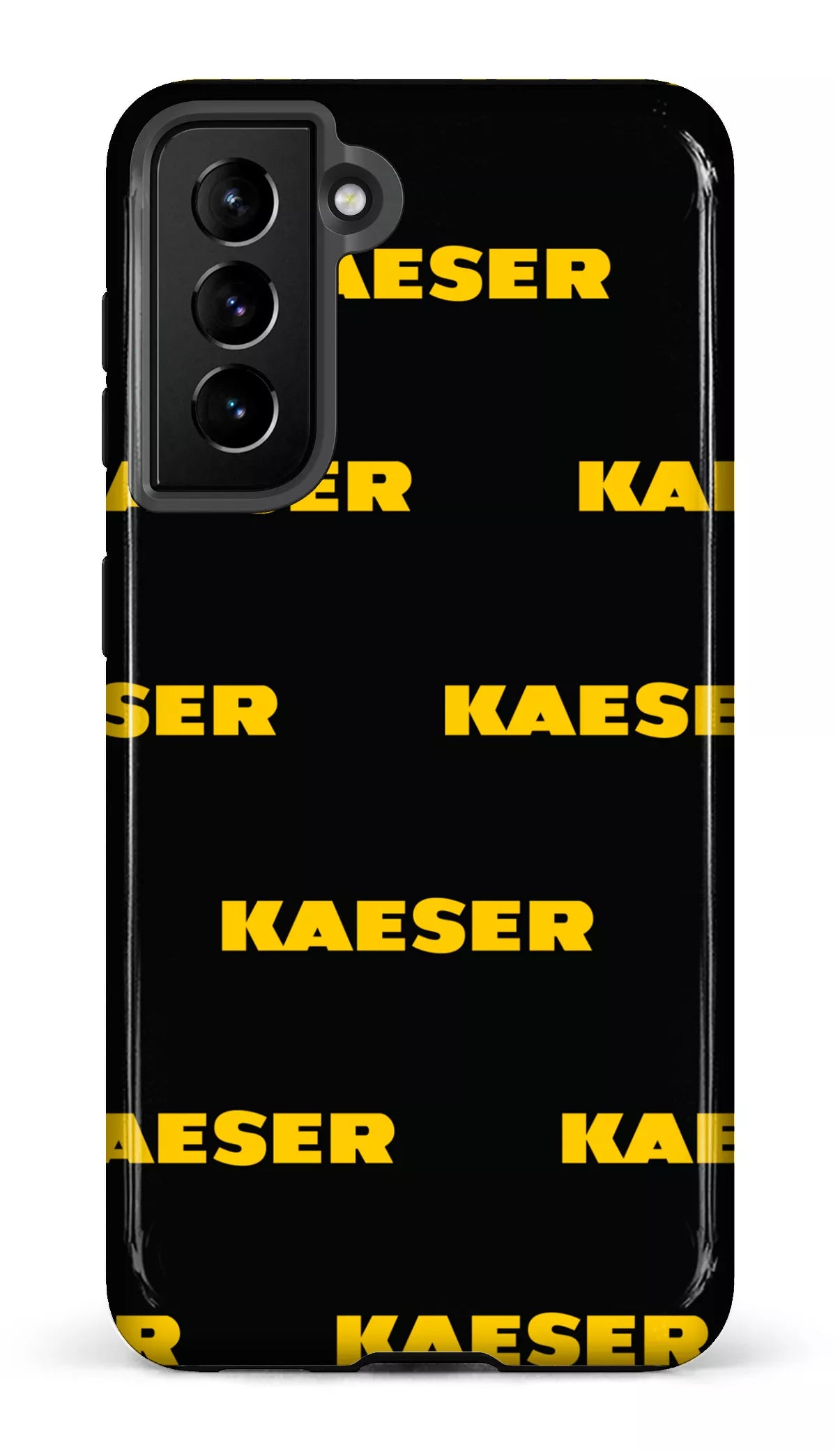 Galaxy S21 Tough Kaeser Pattern Noir -