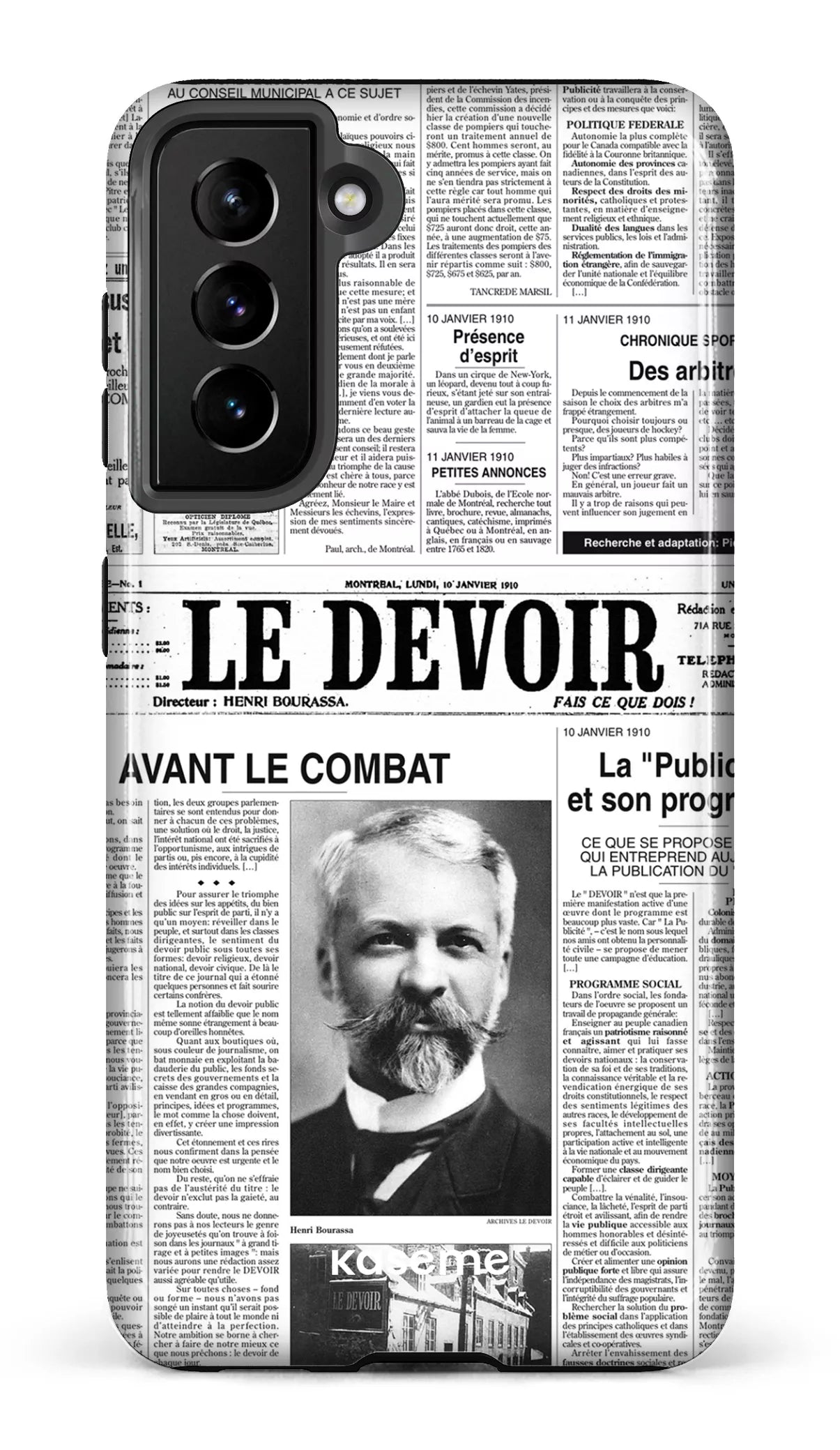 Galaxy S21 Tough Le Devoir — Premier édito -