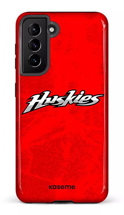Galaxy S21 Tough Les Huskies Rouge -