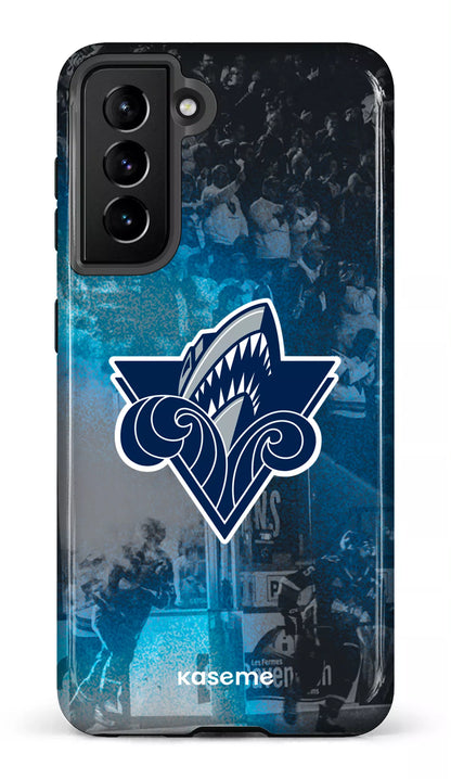 Galaxy S21 Tough Océanic Logo & Foule -