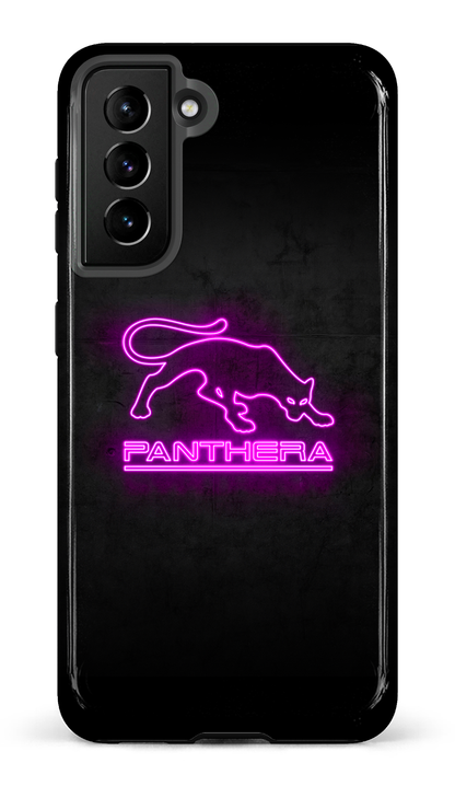 Galaxy S21 Tough Panthera Logo Neon -