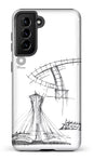 Galaxy S21 Tough Parc Olympique - Croquis Plan Blanc -
