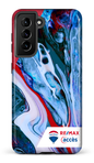Galaxy S21 Tough Peinture marbrée claire -