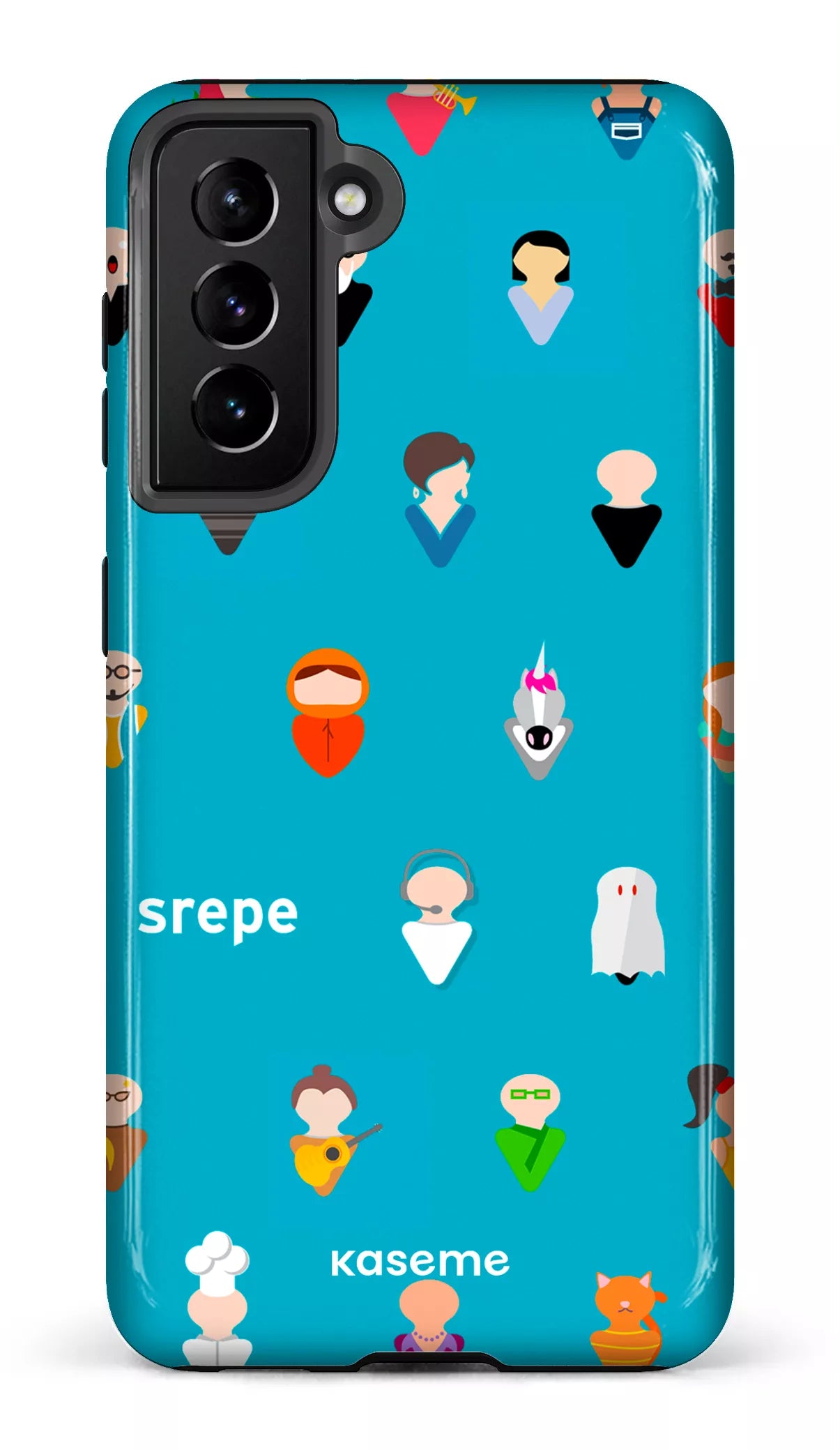 Galaxy S21 Tough Personnages Turquoise -