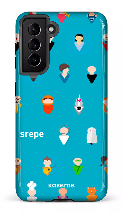 Galaxy S21 Tough Personnages Turquoise -