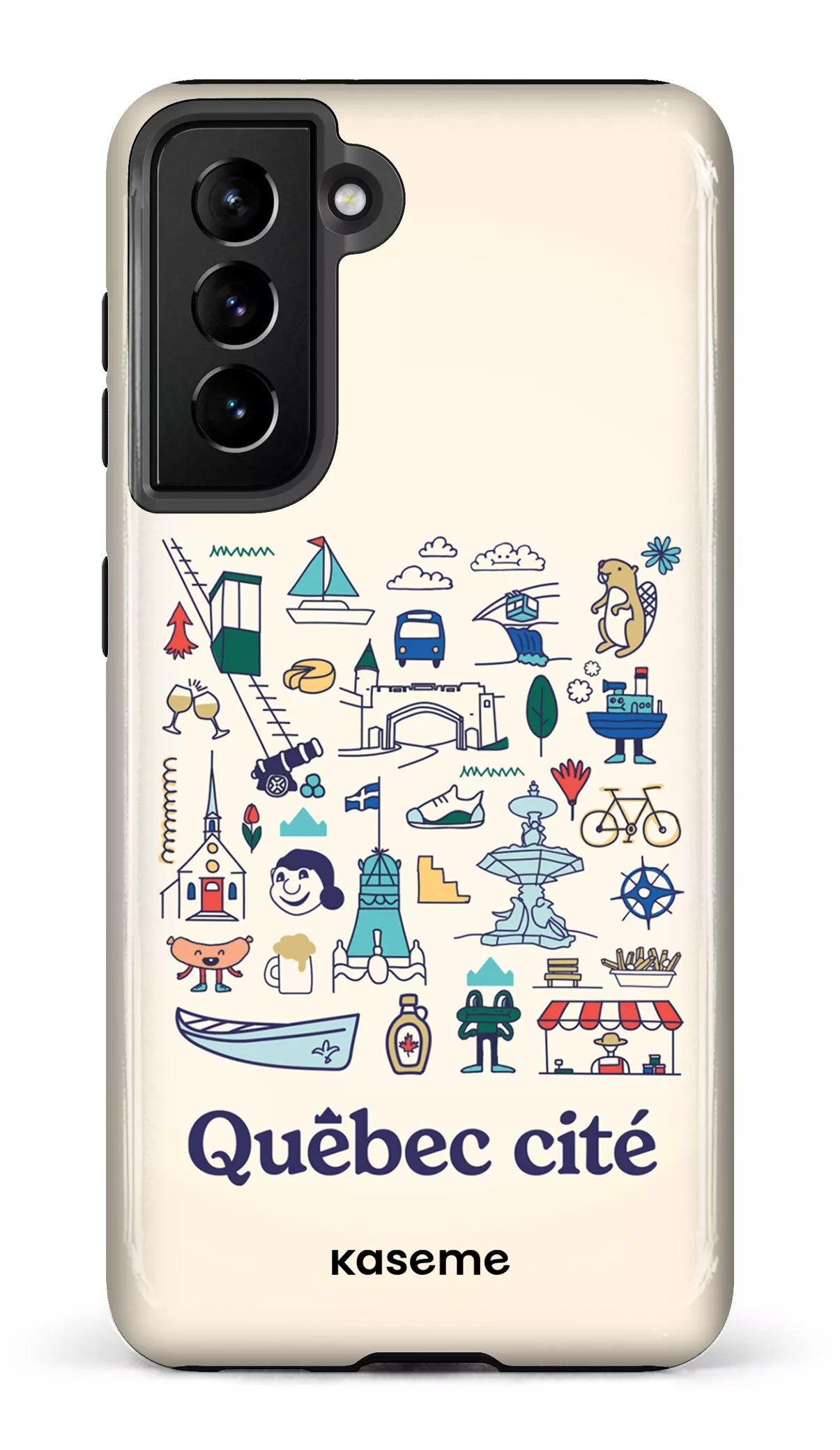 Galaxy S21 Tough Québec illustré -
