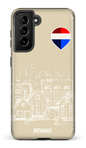 Galaxy S21 Tough Remax Sketch Crème -