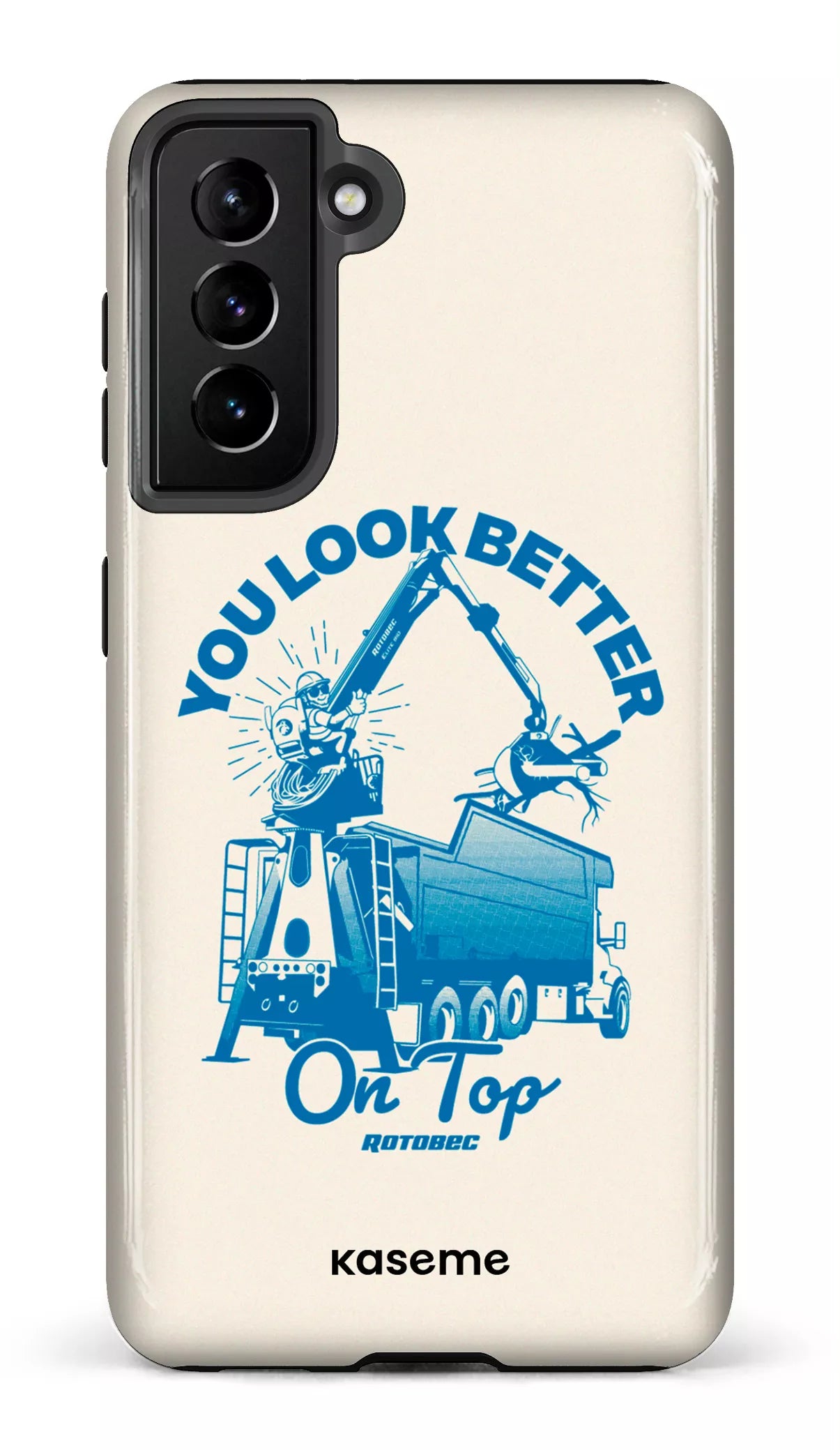 Galaxy S21 Tough Rotobec Beige -