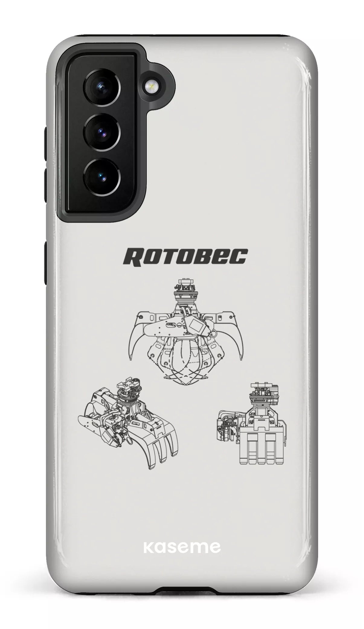 Galaxy S21 Tough Rotobec Gris -