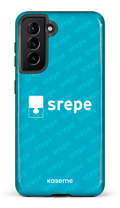 Galaxy S21 Tough SREPE Pattern Turquoise -