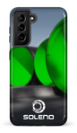 Galaxy S21 Tough Soleno gros tuyaux vert -