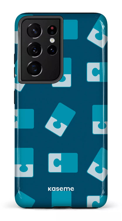 Galaxy S21 Ultra Tough Casse-tête Bleu -