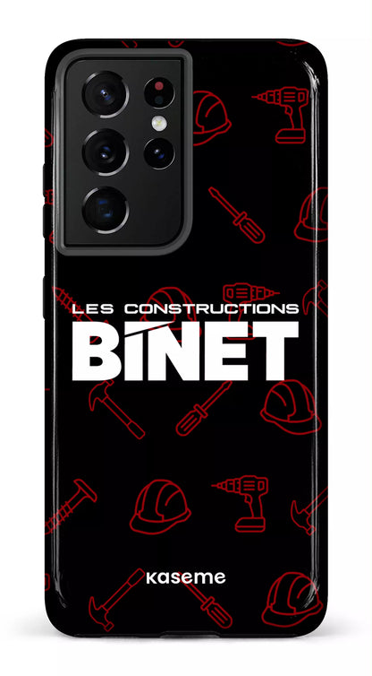 Galaxy S21 Ultra Tough Constructions Binet Noir -