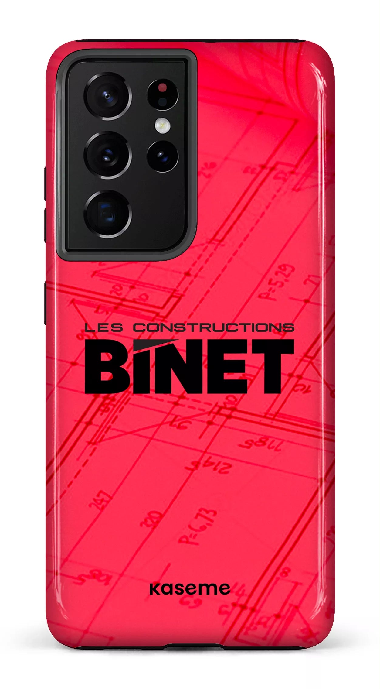 Galaxy S21 Ultra Tough Constructions Binet Rouge -