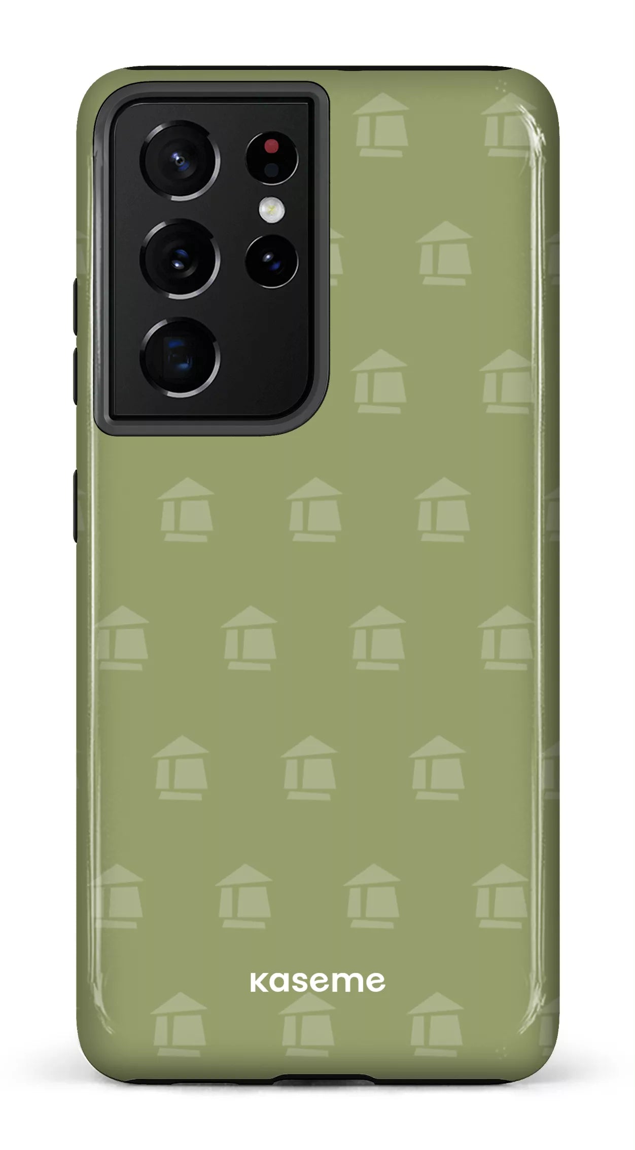 Galaxy S21 Ultra Tough Flordeco motif sauge -