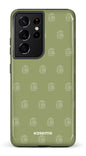 Galaxy S21 Ultra Tough Flordeco motif sauge -