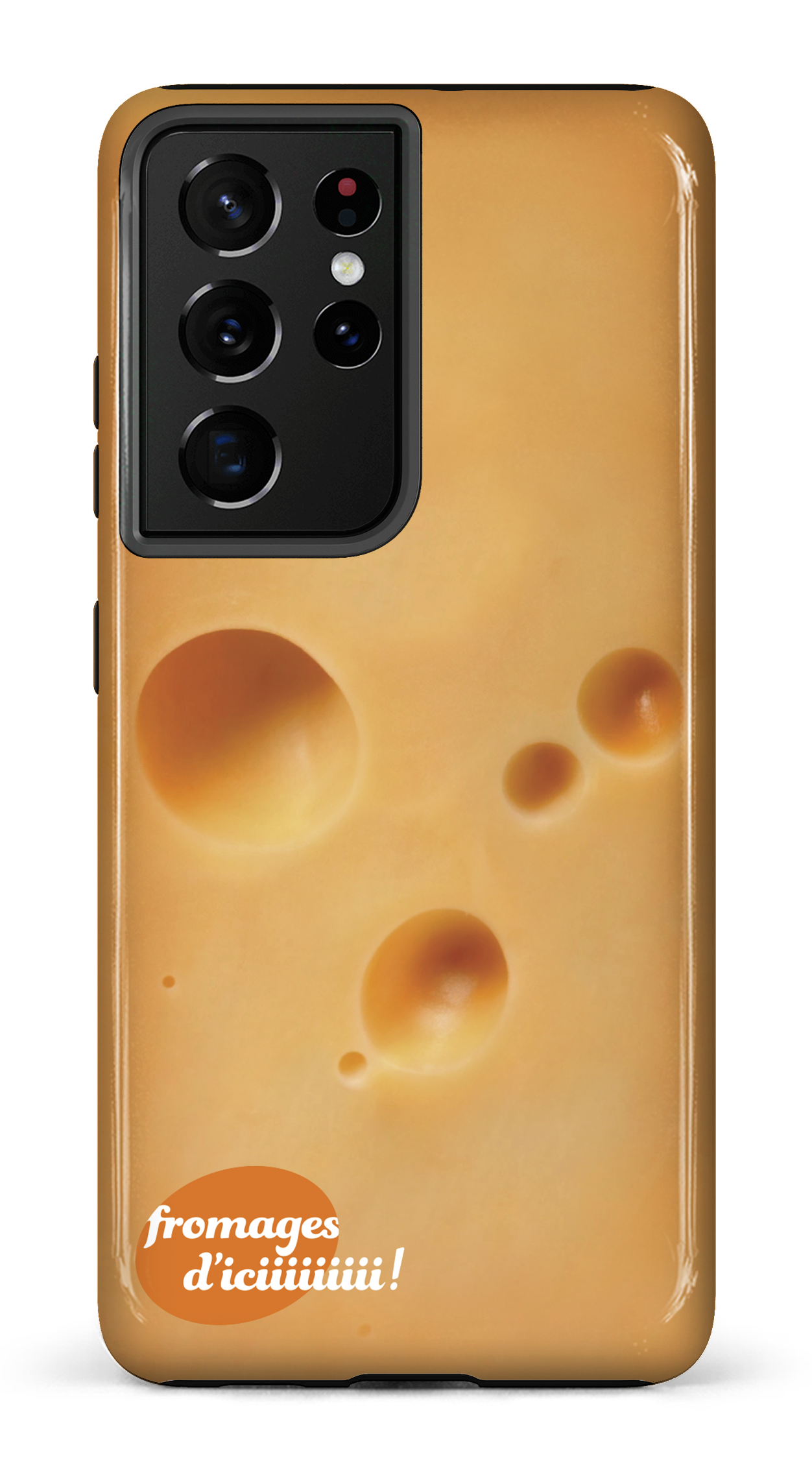Galaxy S21 Ultra Tough Fromage Suisse Logo -