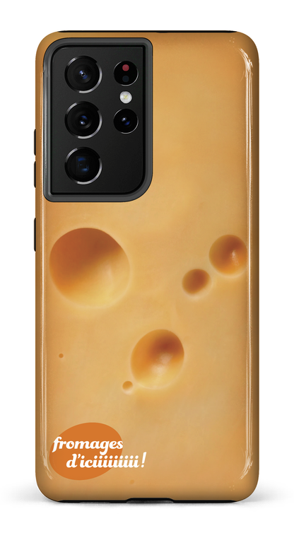 Galaxy S21 Ultra Tough Fromage Suisse Logo -